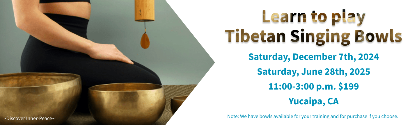 Learn to play Tibetan Singing Bowls